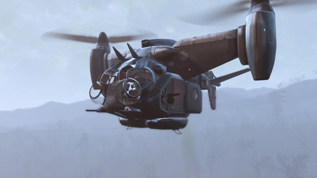 Вертиберд в Fallout 4