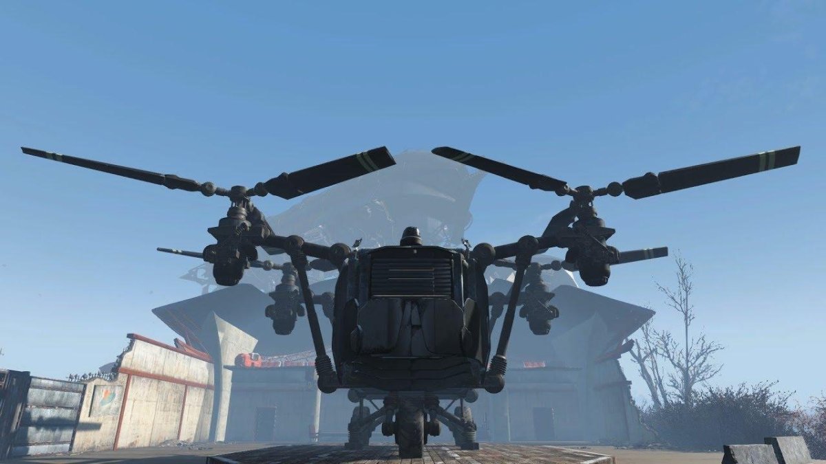 Вертиберд в Fallout 4