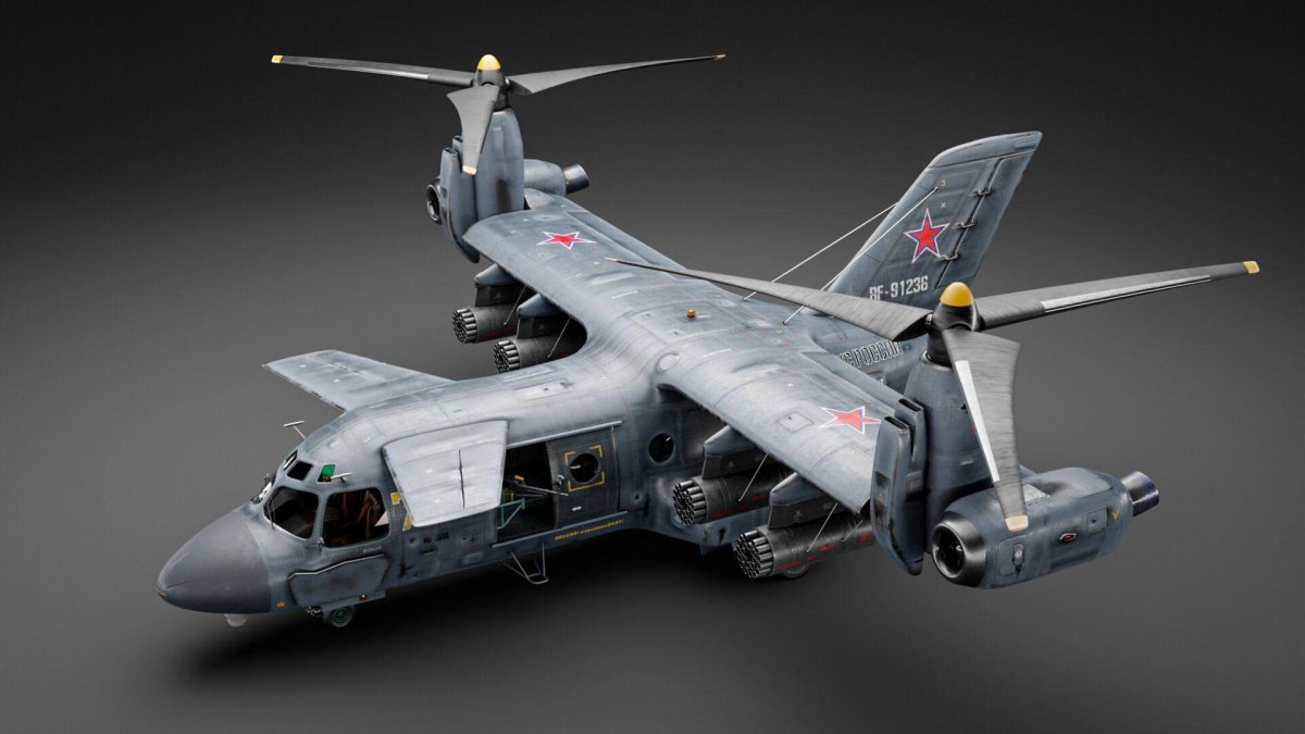 Конвертоплан ми-30