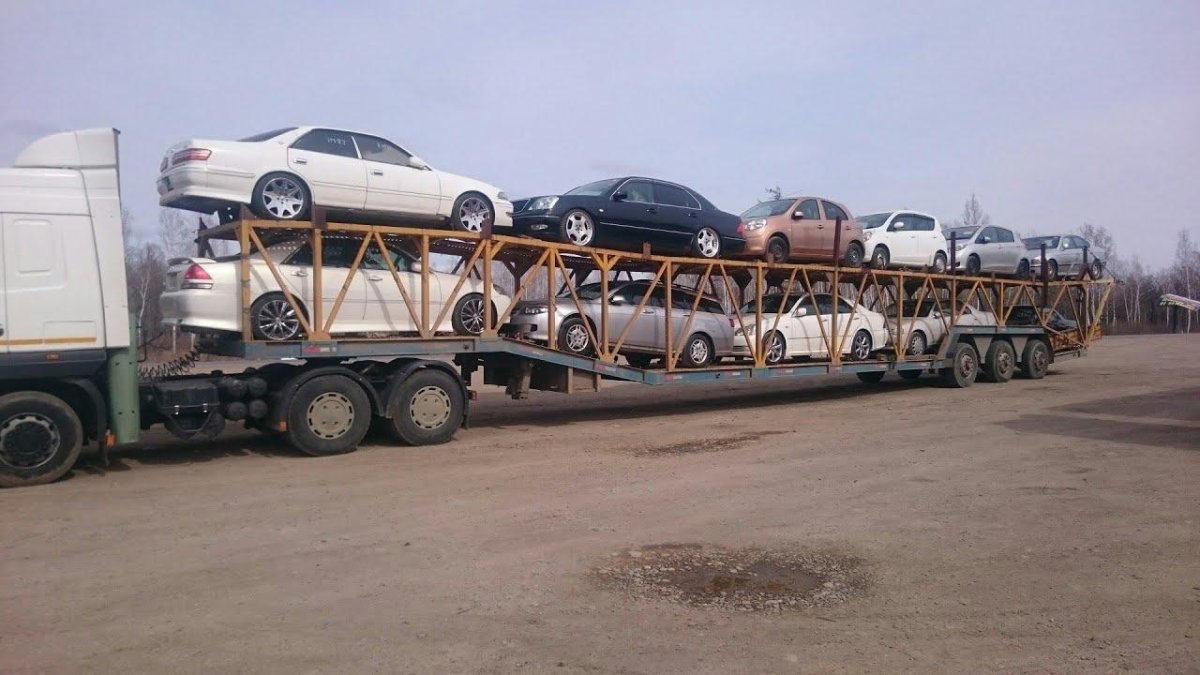 Китайский автовоз