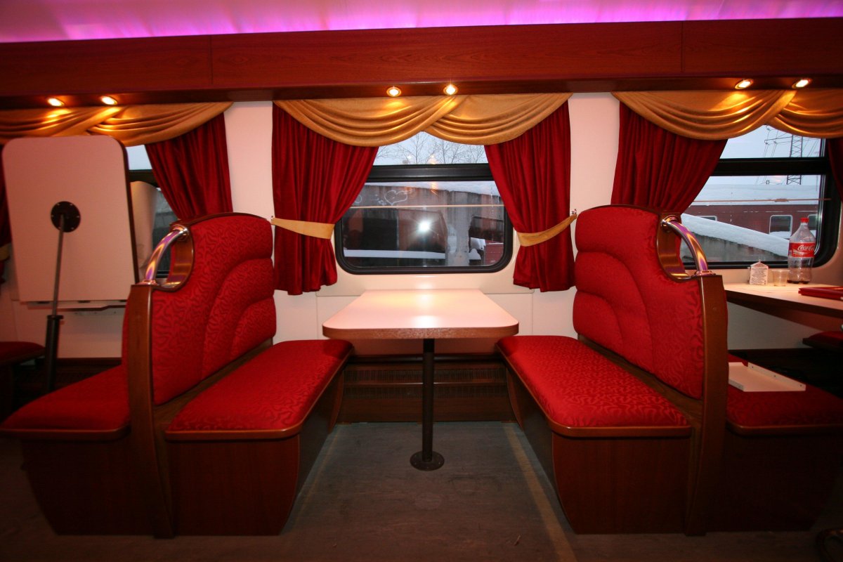 Люкс вагон РЖД красная стрела