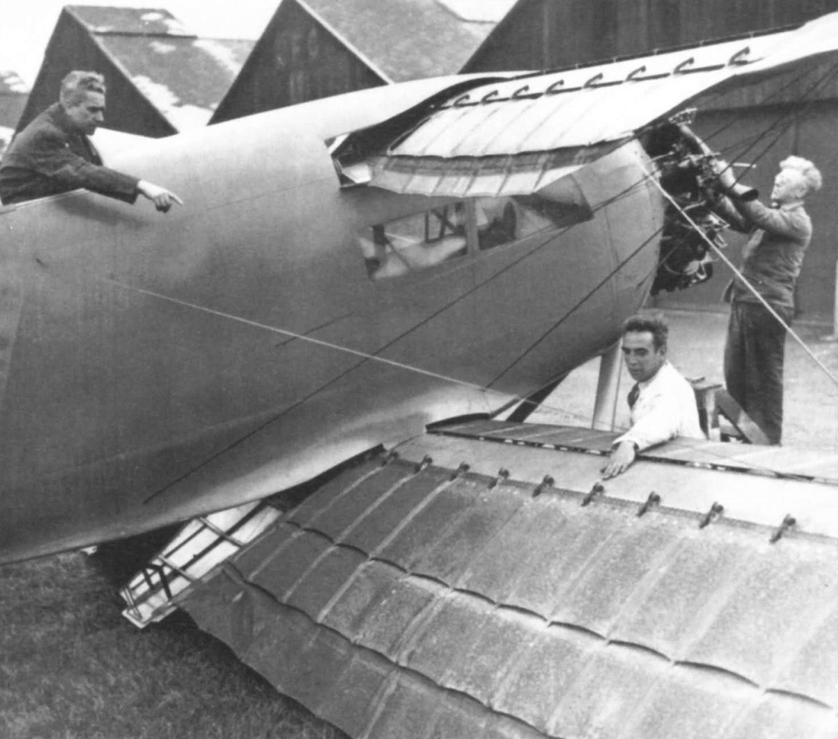 Самолет французский крыло