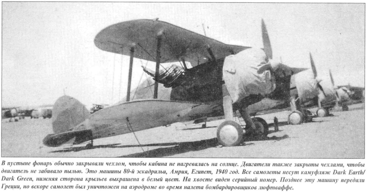 Глостер Гладиатор чертежи