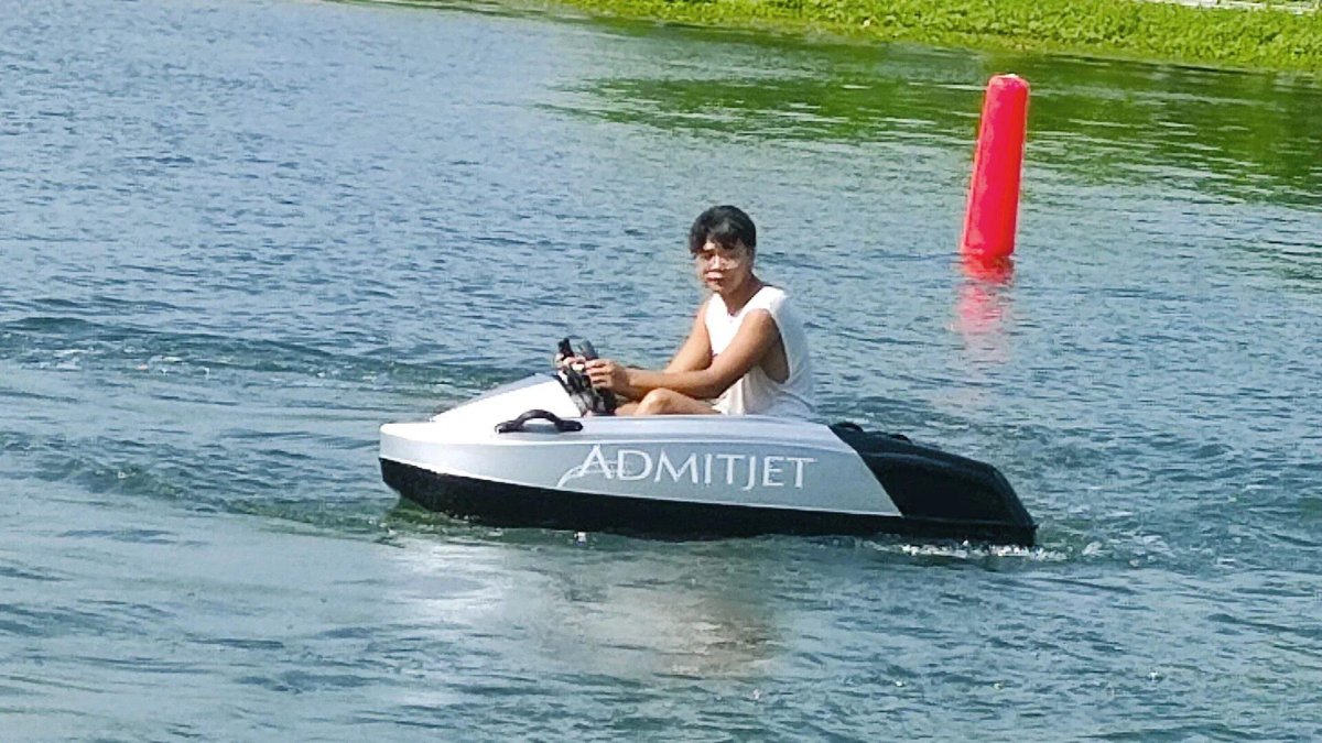 Мини гидроцикл