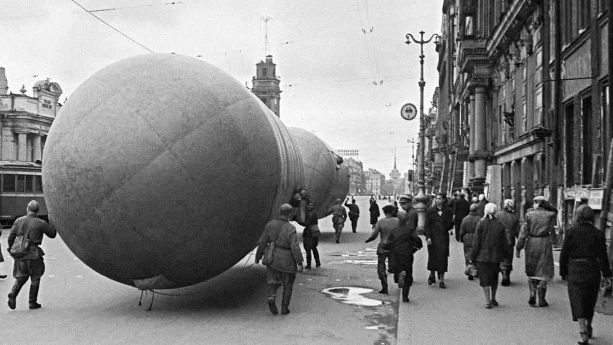 Аэростаты в блокадном Ленинграде