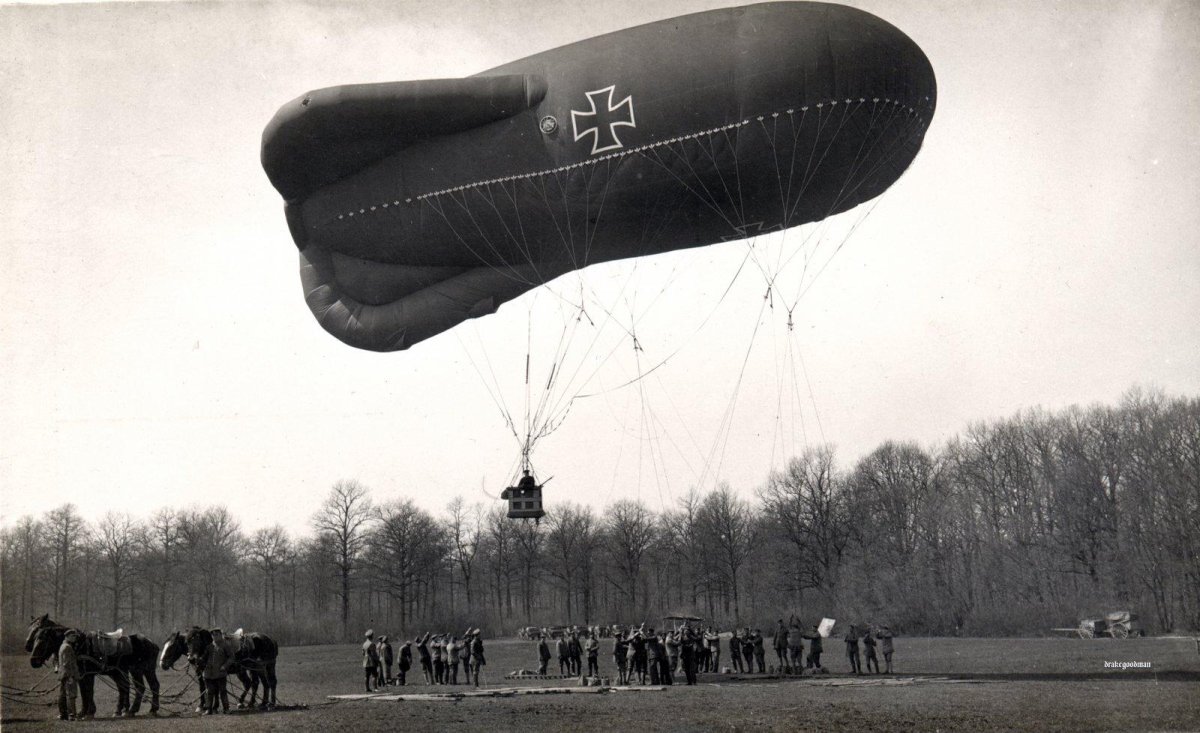Цеппелин дирижабль 1 мировой