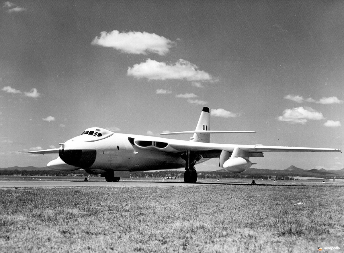 Бомбардировщик Vickers Valiant
