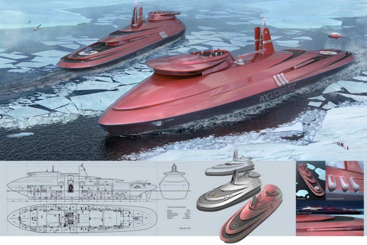 Атомоходы проекта 10510 «Лидер»