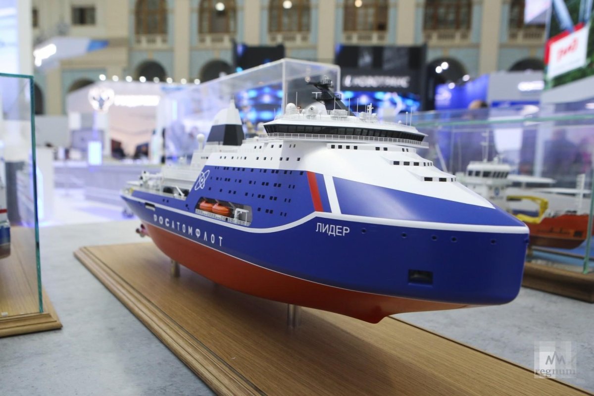 Лидер ледокол атомные ледоколы
