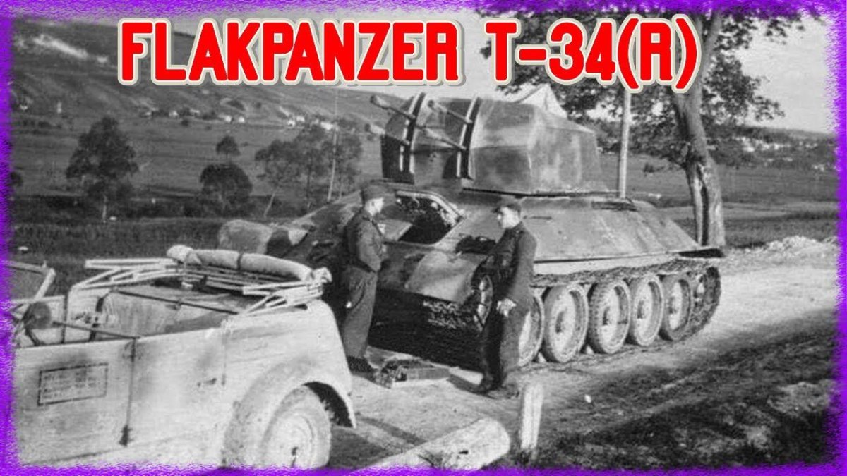 Flakpanzer t-34