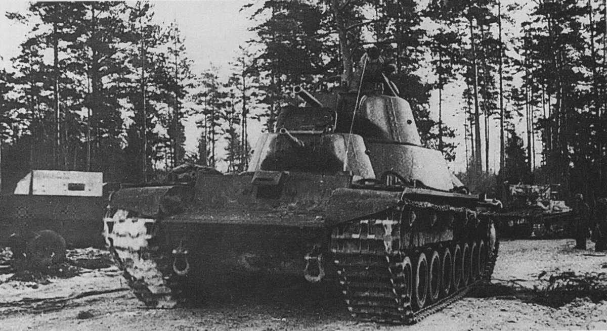 Советско-финская война танк т-100