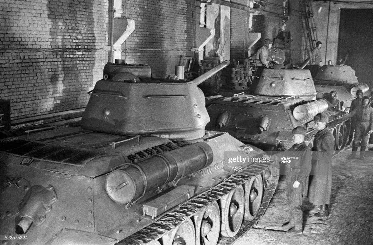 Т-34 красное Сормово 1941