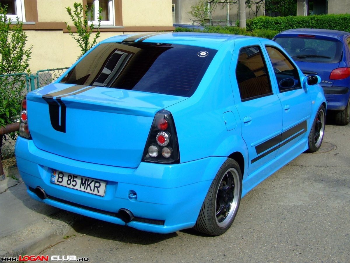 Тюнинговый Рено Логан 1