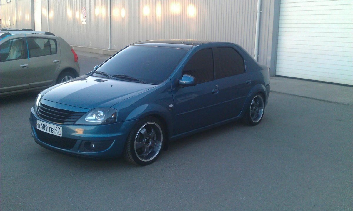 Тюнингованный Рено Логан 1 поколения