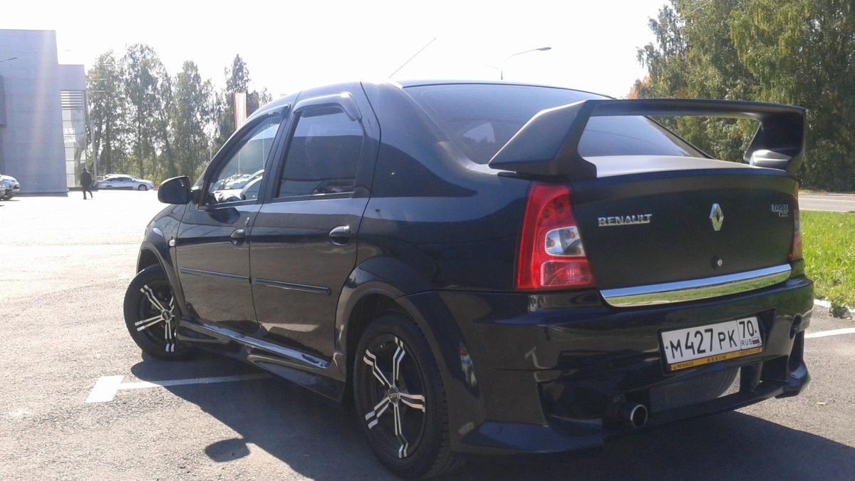 Обвес на Рено Логан 1