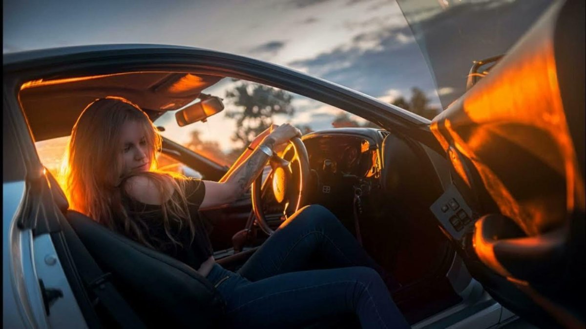 Фотосессия с машиной