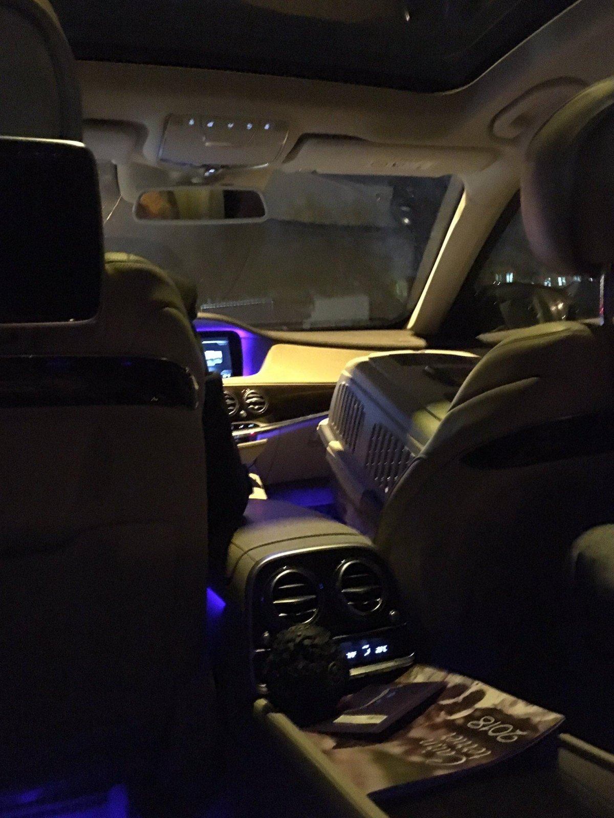 Вид с пассажирского сидения