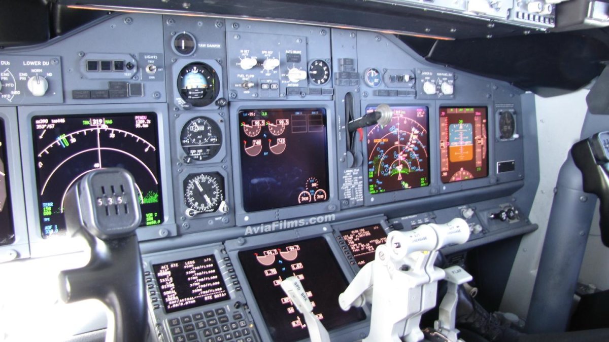 Приборная панель Боинг 737