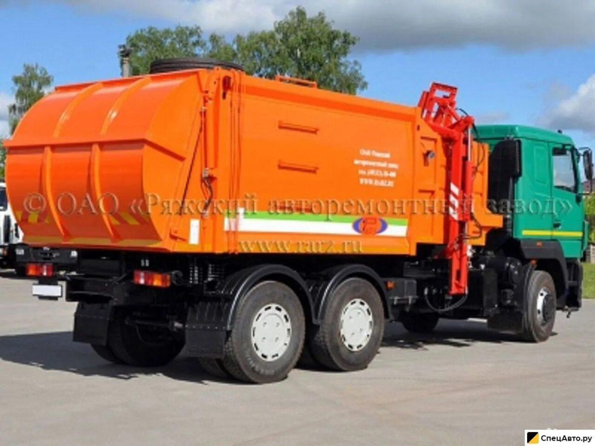 Мусоровоз КАМАЗ С боковой загрузкой мкм44405