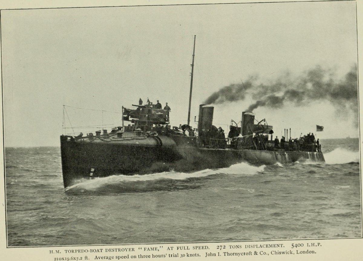 Эсминцы 1 мировой войны