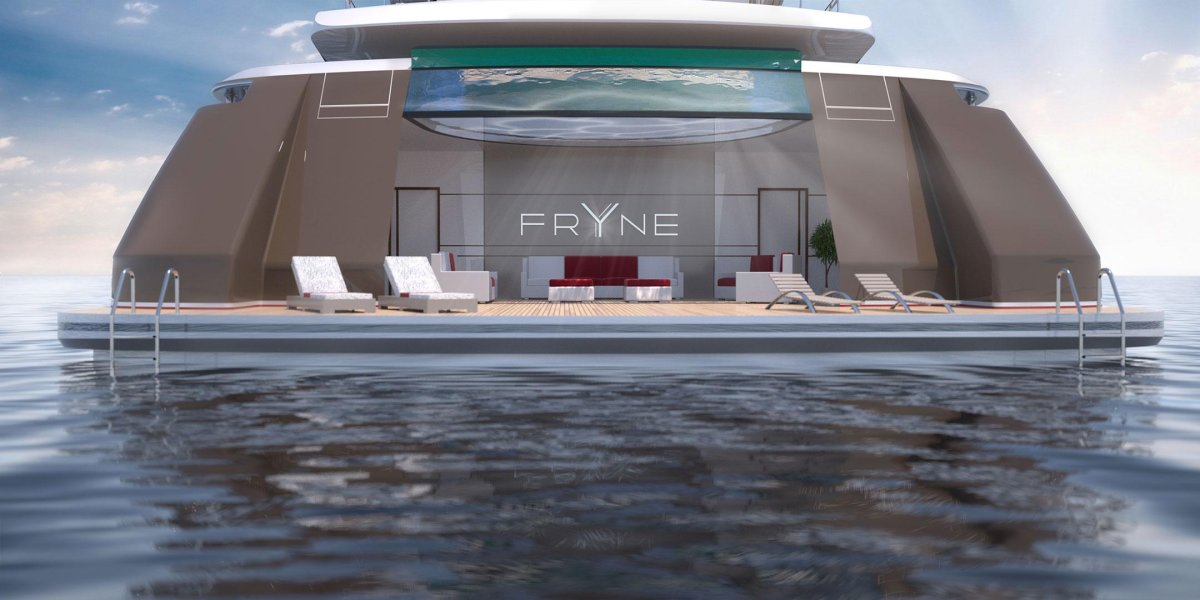 Концепт яхты Valkyrie