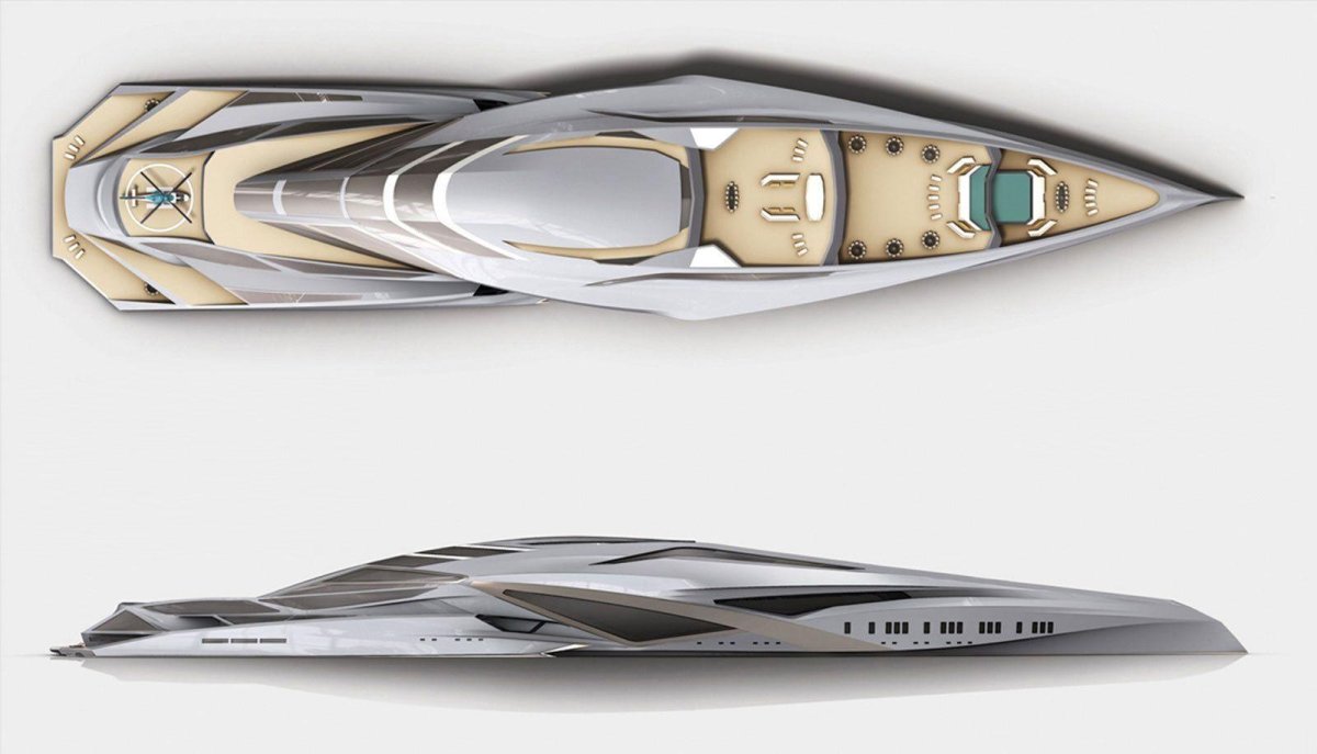 Яхта Валькирия 229 метров