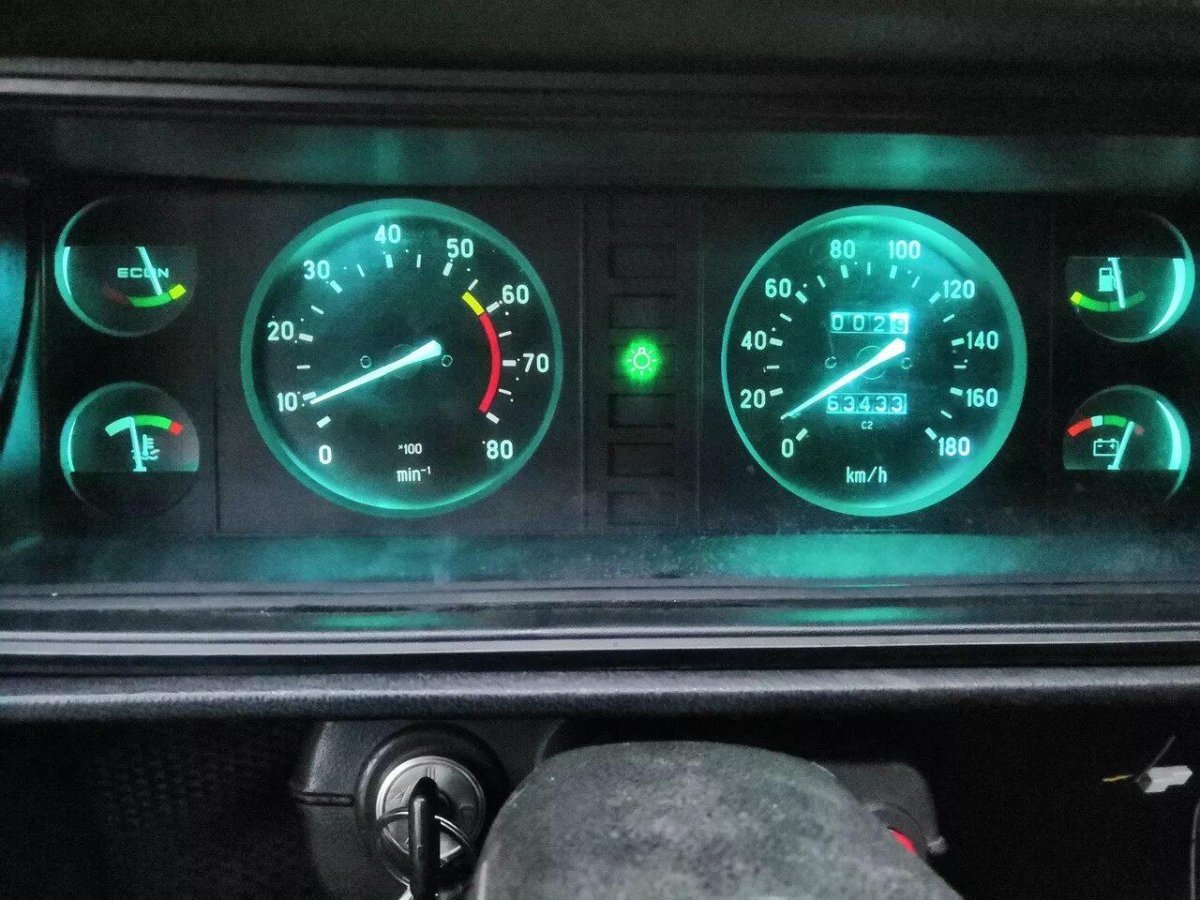 Lada 2107 приборная панель