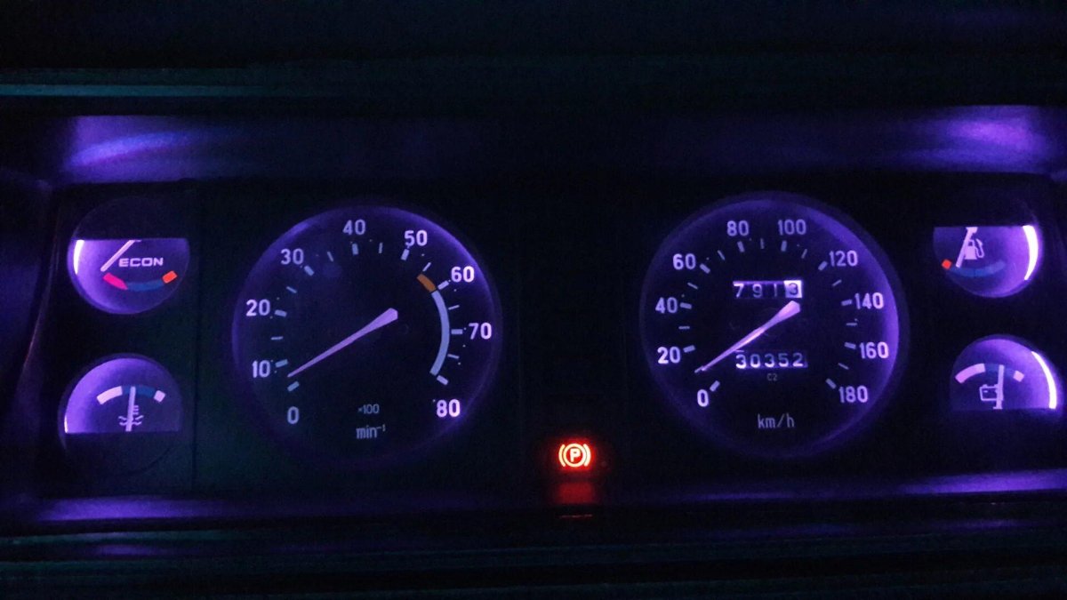 Светодиодная приборная панель ВАЗ 2107