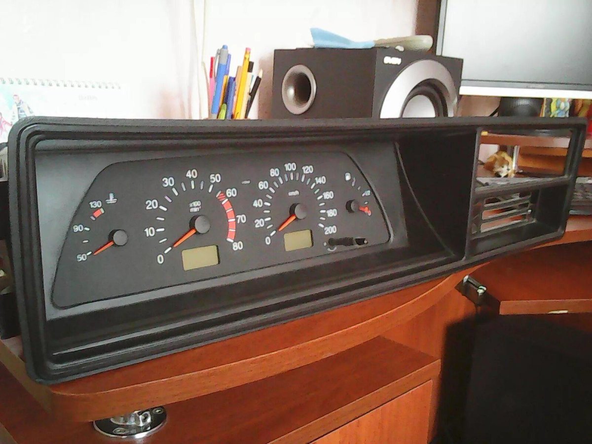 Евро приборка ВАЗ 2107