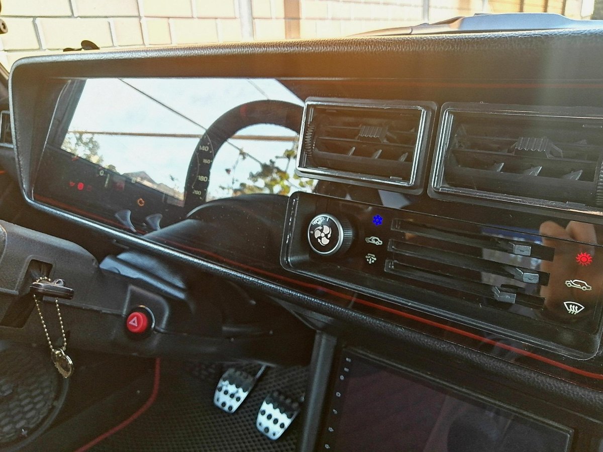 Переделка панели ВАЗ 2107