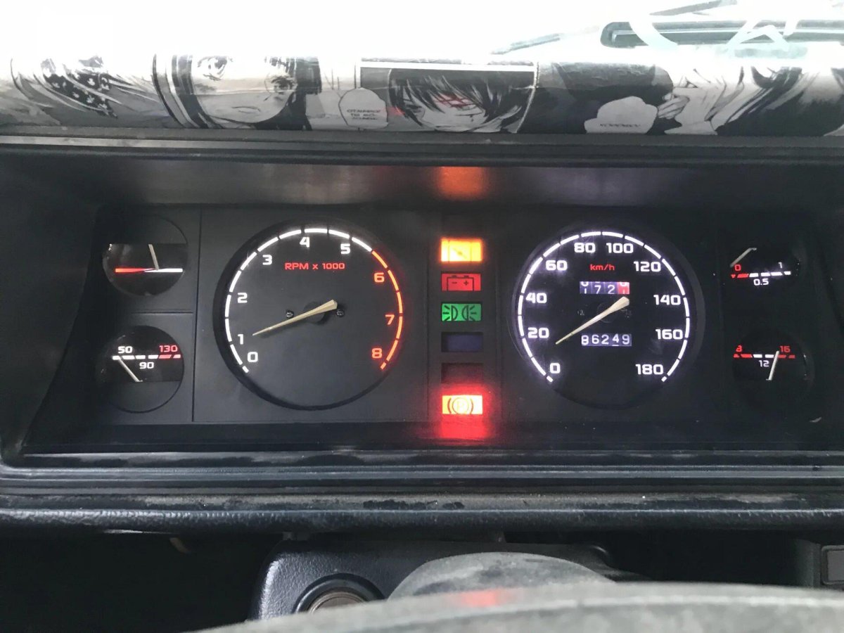 Панель приборов ВАЗ 2107 карбюратор