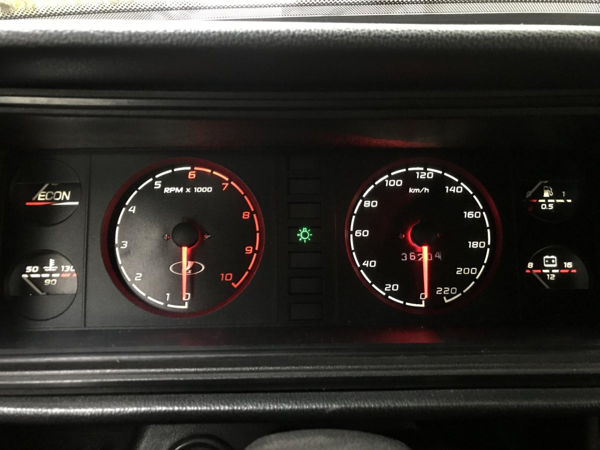 Пересвет панели приборов ВАЗ 2107