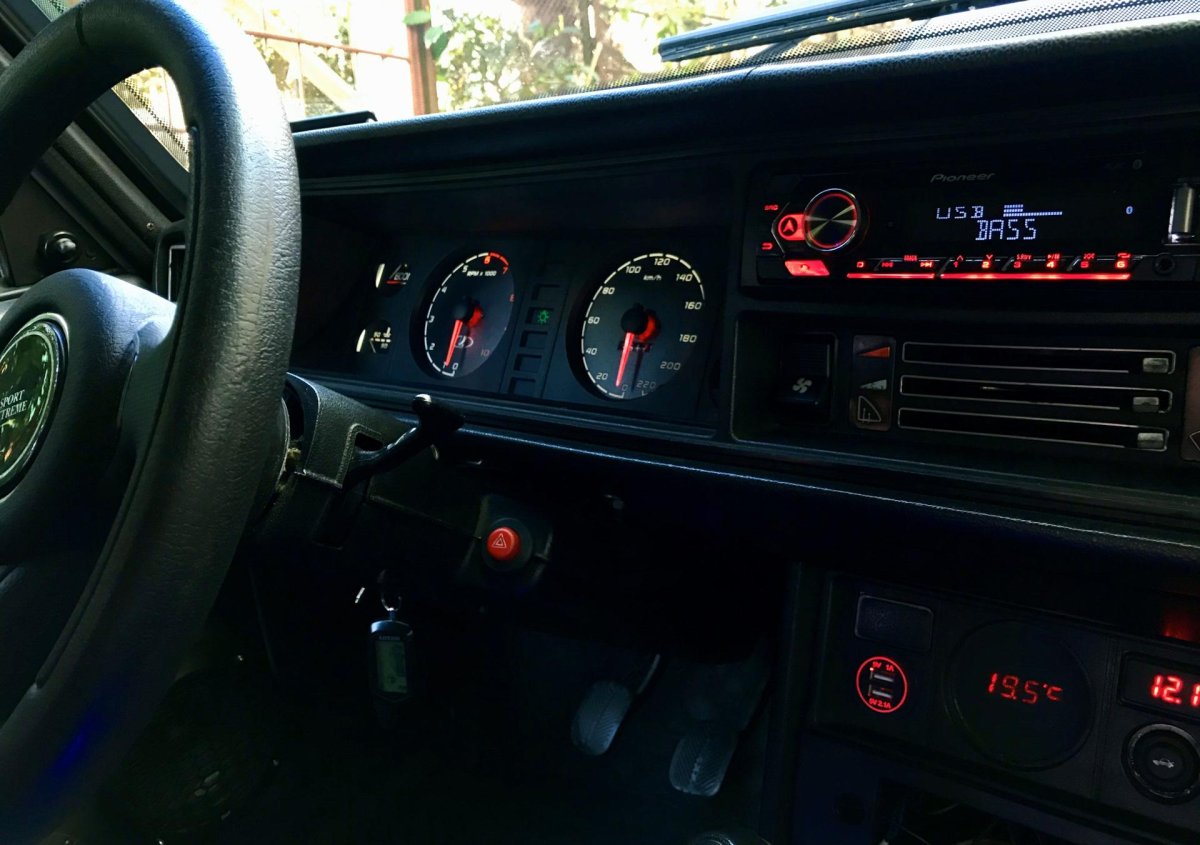 Приборка панели ВАЗ 2107