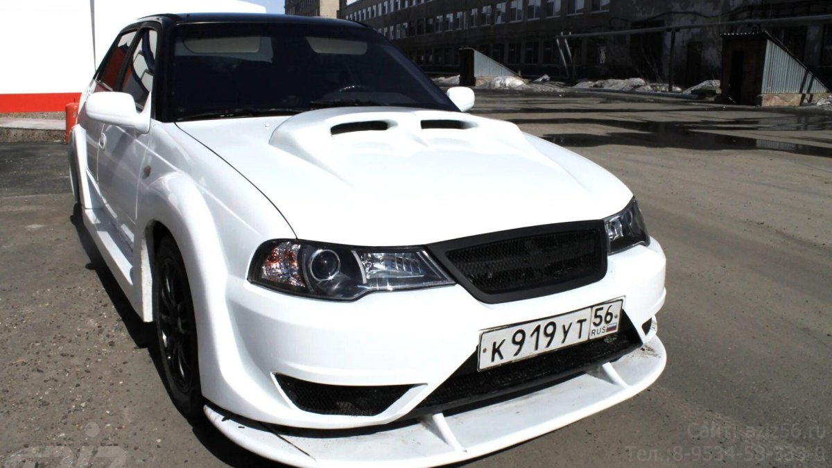 Daewoo Nexia n150 тюнингованные бампера
