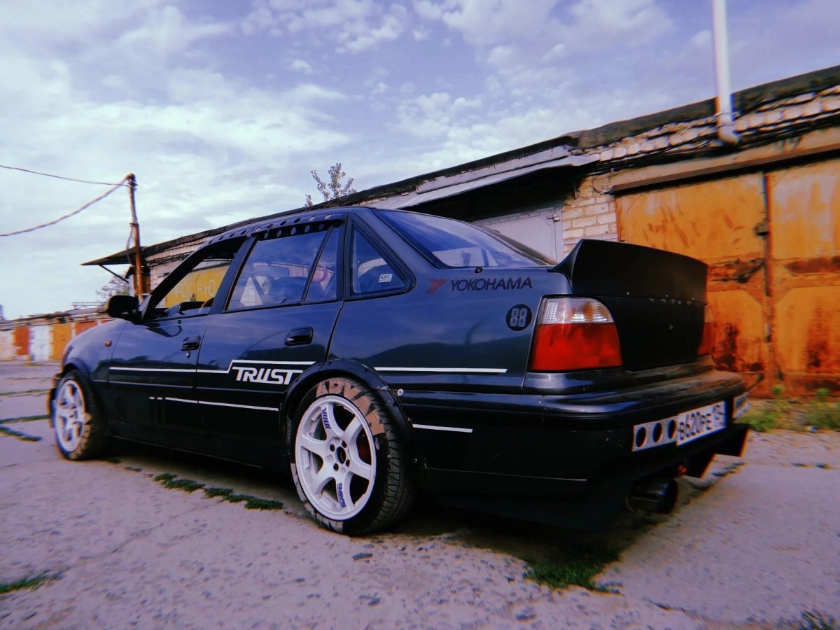 Дактейл на Дэу Нексия