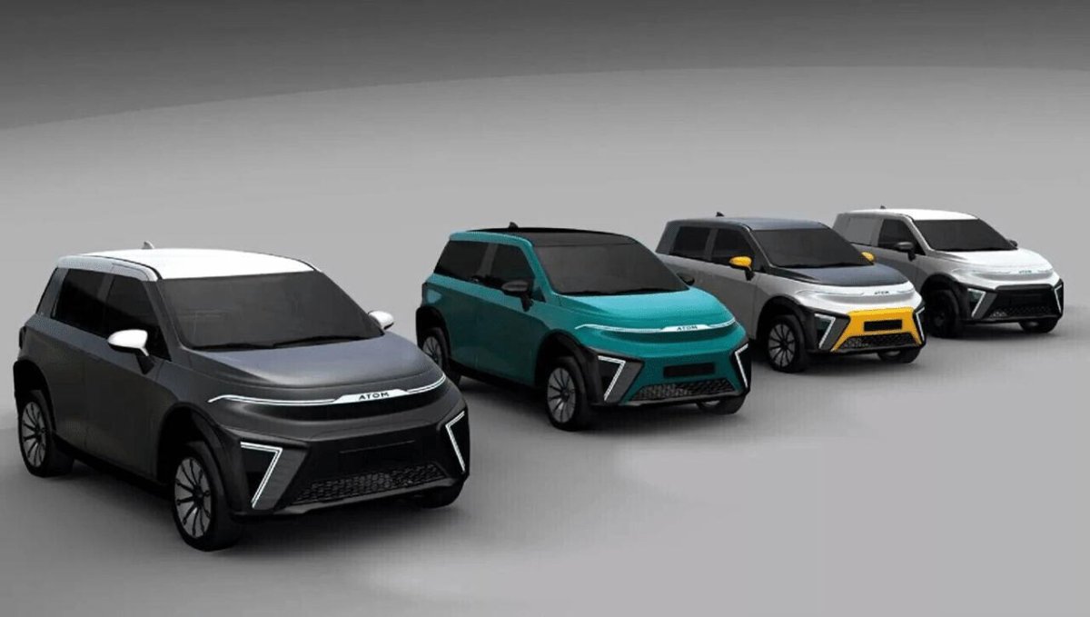 Электромобиль атом КАМАЗ