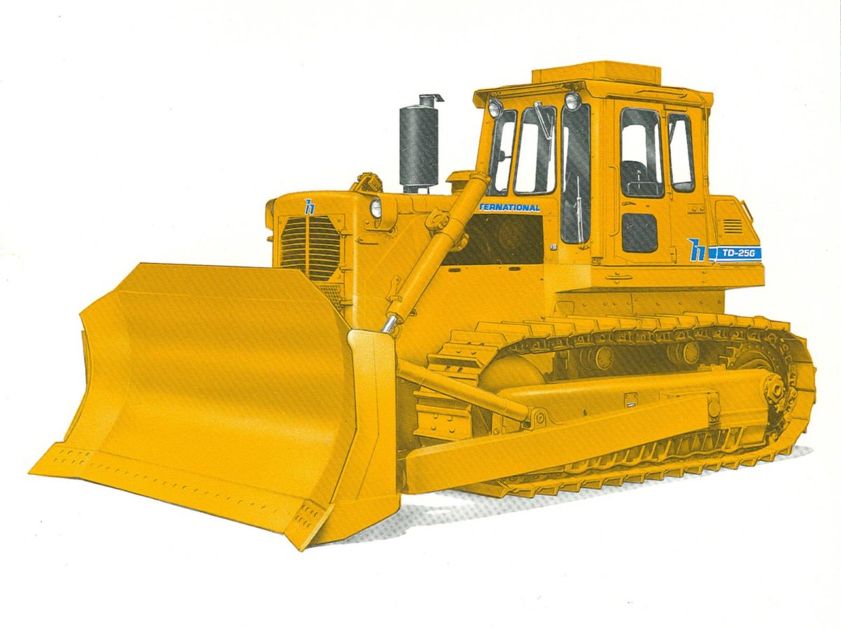 Бульдозер интернационал ТД-25с