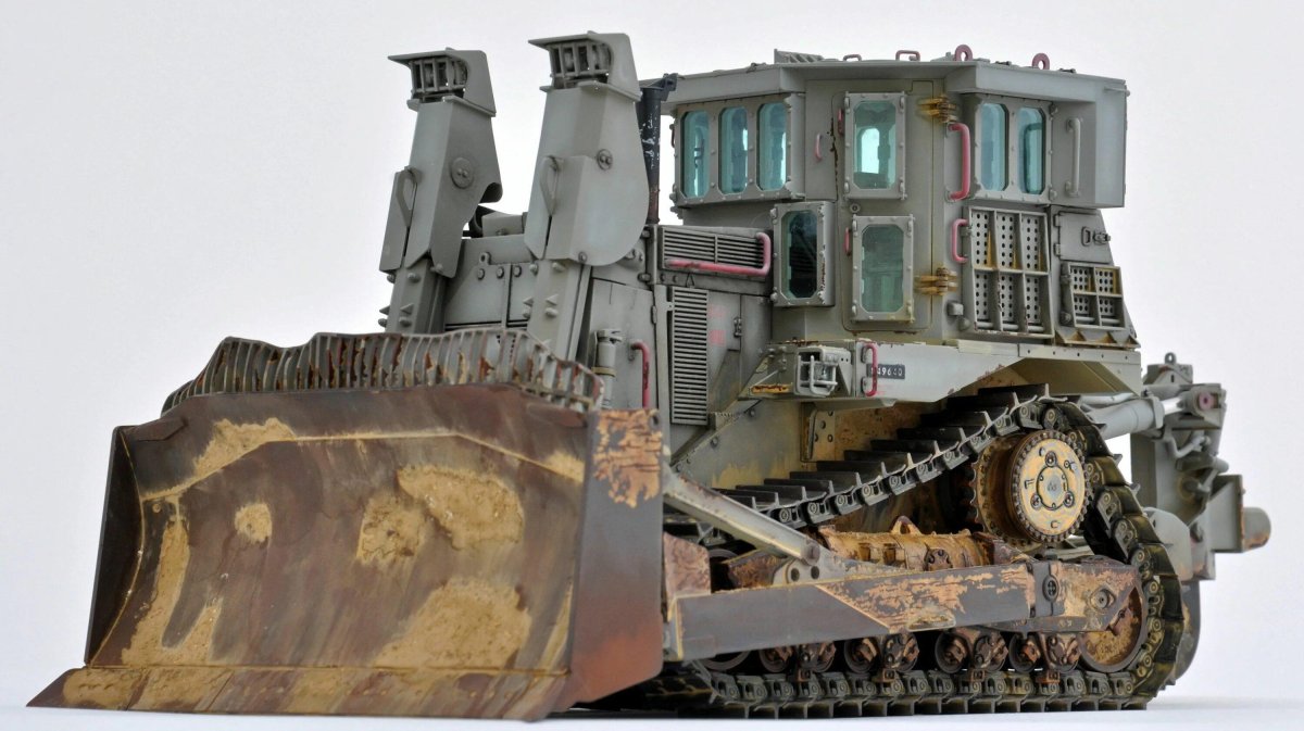 Caterpillar d9 бронированный