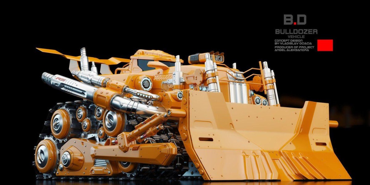 Бульдозер концепт