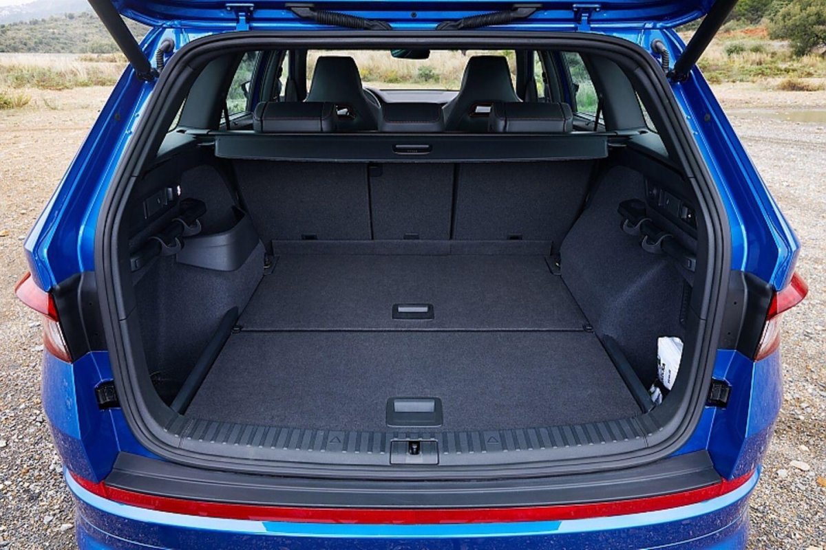 Skoda Kodiaq 2020 багажник