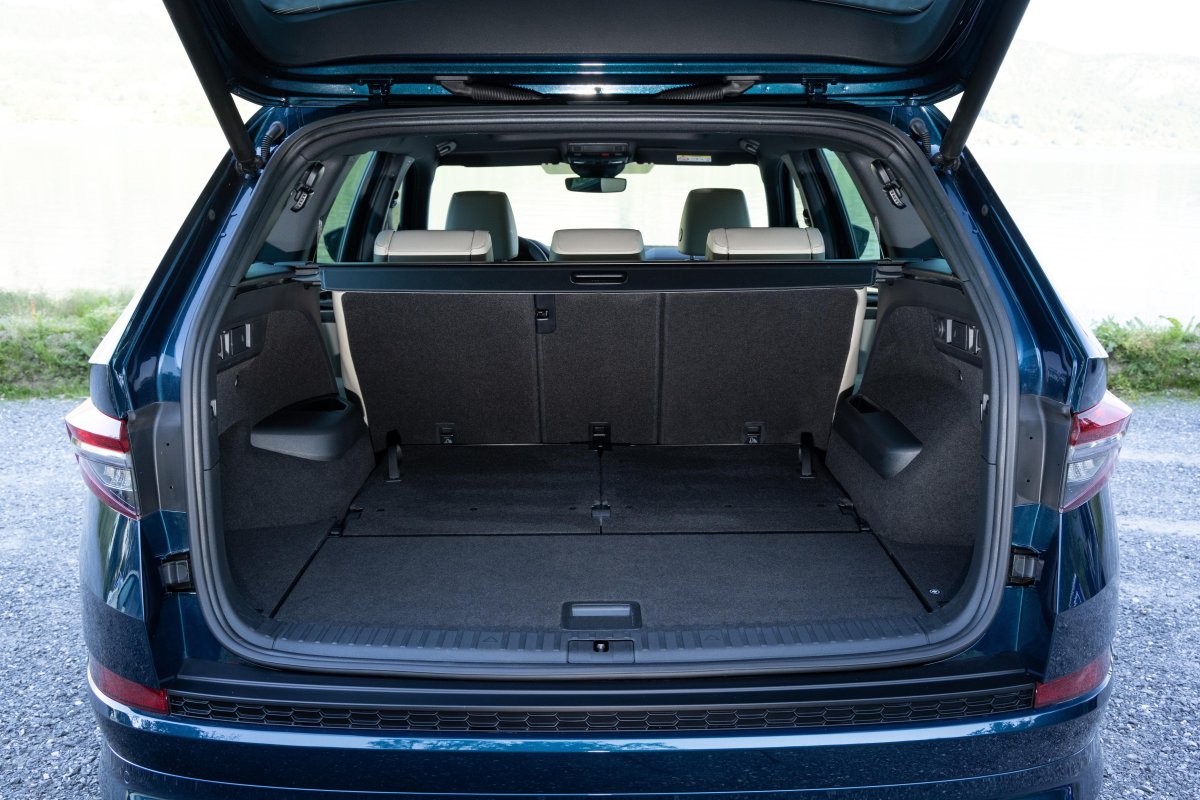 Skoda Kodiak 2022 багажник