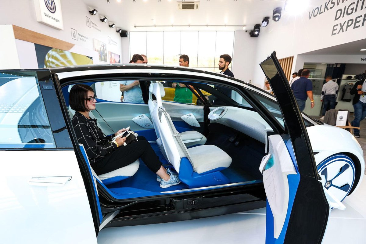 Фольксваген электромобиль фотосалон