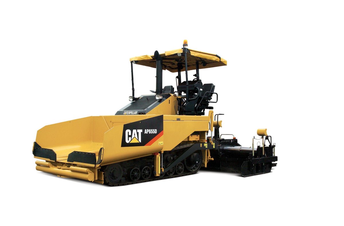 Асфальтоукладчик Caterpillar ap655d