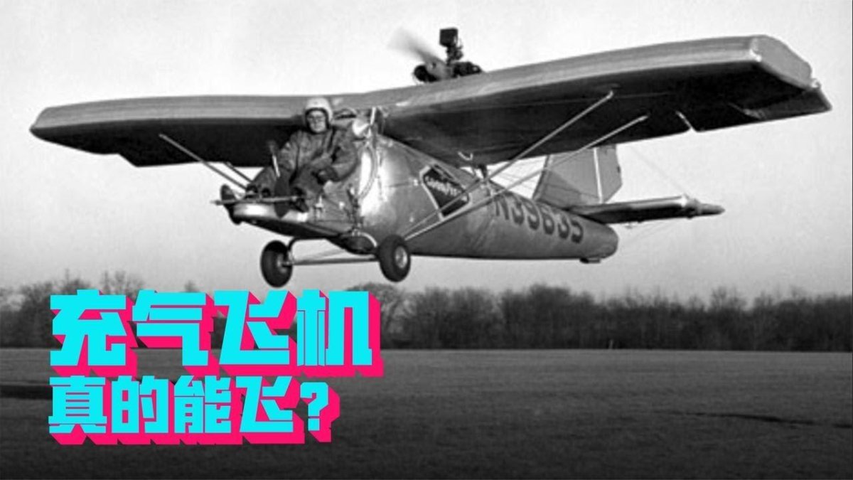 Надувной самолет Goodyear Inflatoplane