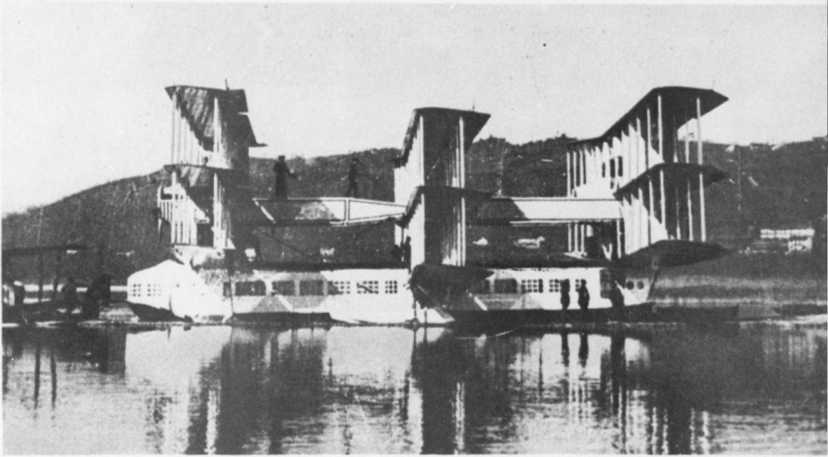Летающая лодка Caproni CA.60 Noviplano