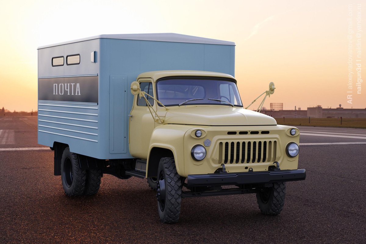 ГАЗ 53 фургон ГЗСА
