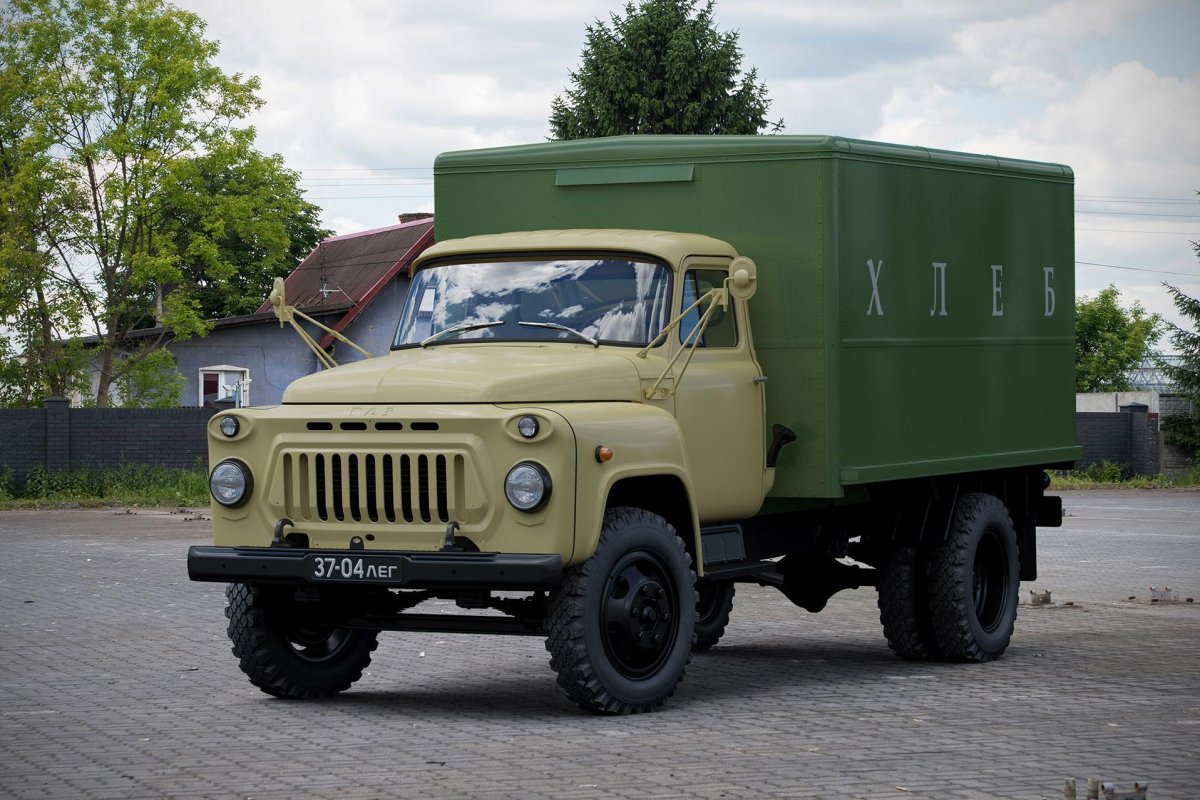Хлебный фургон ГЗСА-3704 ГАЗ-52-01