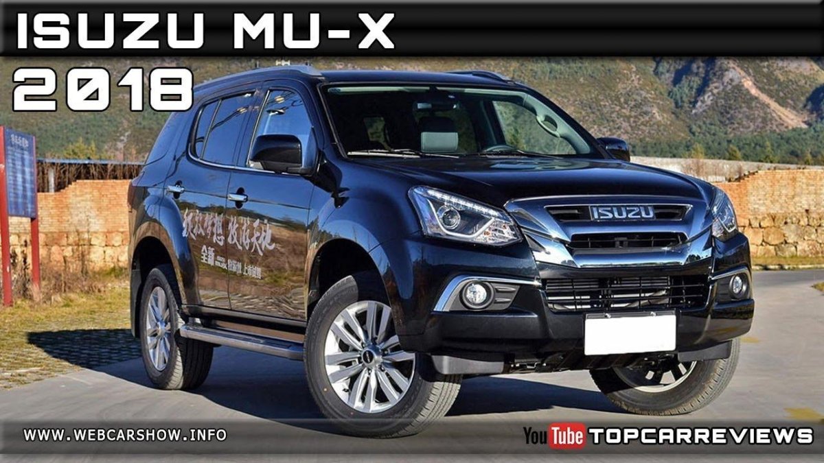 Isuzu mu-x 2018
