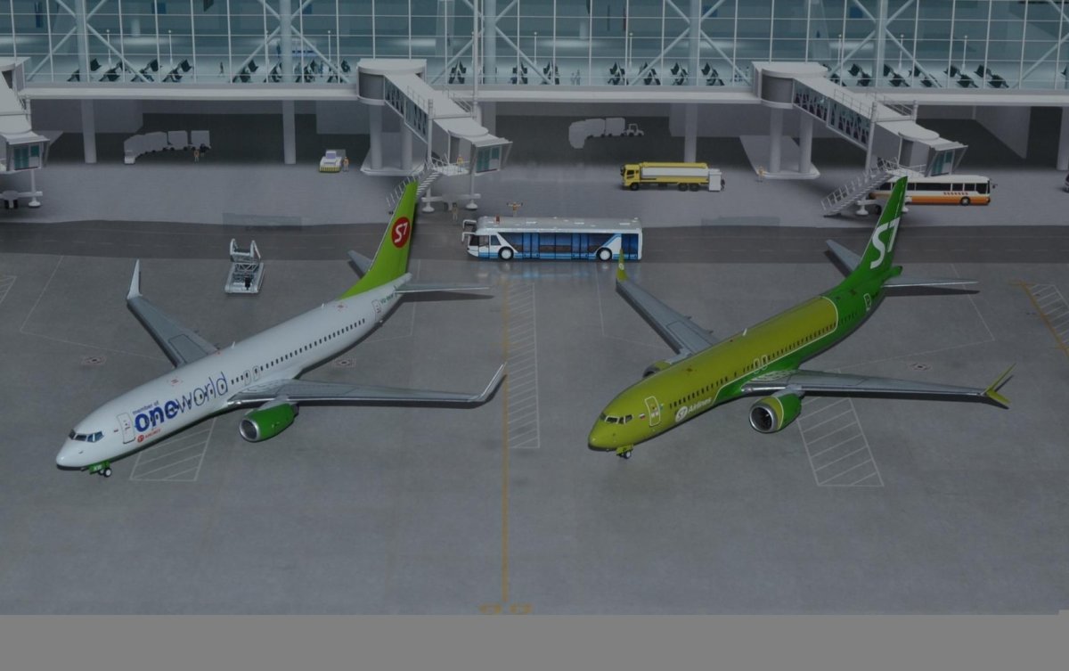 Боинг 737 800 s7 Airlines