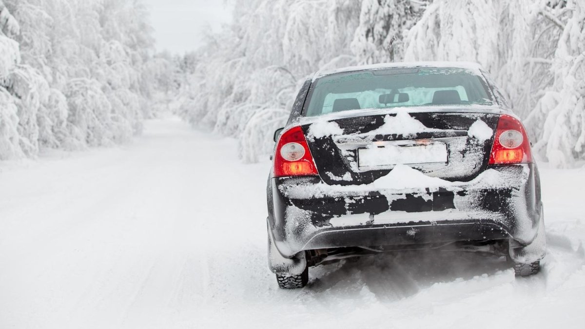 Машина зима